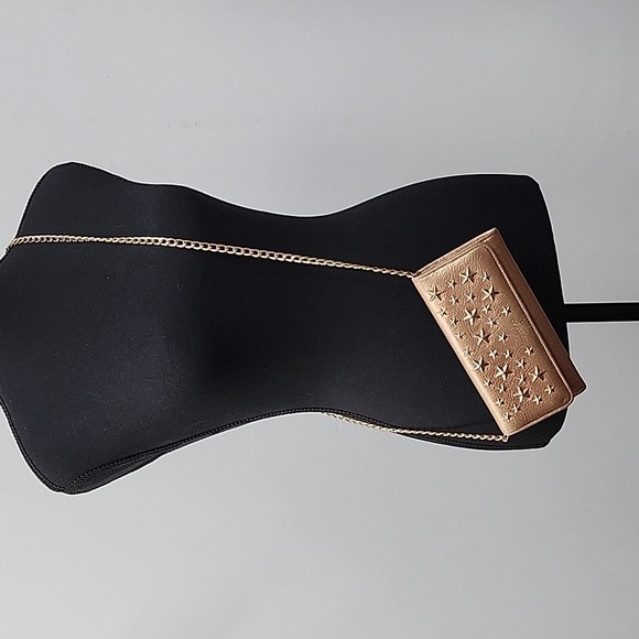 Jimmy Choo Star Studded Metallic Long Wallet in Rose Gold EUC - Picture 4 of 16